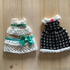 22cmドール用サマーニットワンピース