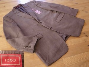 未使用 デッドストック品 アイゾッド IZOD ２釦 ヘリンボーン テーラード ジャケット ブレザー アメリカ古着 サイズ 42L XL相当