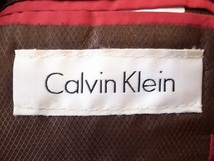 美品 カルバンクライン Calvin Klein ２釦 ピンチェック テーラード ジャケット ブレザー アメリカ古着 38L M相当_画像6