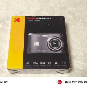 【新品未使用】コンパクトデジカメ KODAK PIXPRO FZ45RD レッド コンパクトデジタルカメラ デジカメ