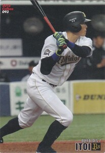 カルビー 2015プロ野球チップス第2弾 093 糸井嘉男(オリックス) レギュラーカード