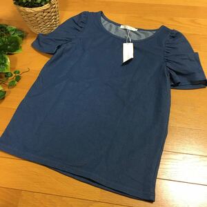 【新品即決】Mikoaパワショル半袖カットソーLサイズ半袖Tシャツローリーズファーム　ミコア