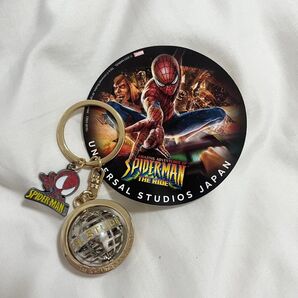 スパイダーマンキーホルダー ステッカー