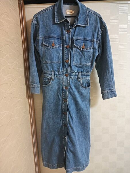 ALICE + OLIVIA JEANS アリスアンドオリビア デニムワンピース