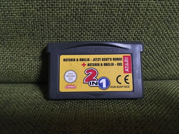 ※状態悪 asterix and obelix xxl gba PAF 2in1