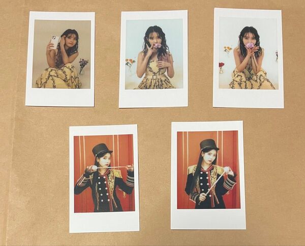 iu the golden hour 公式 md ポラロイド チェキ セット 新品未使用