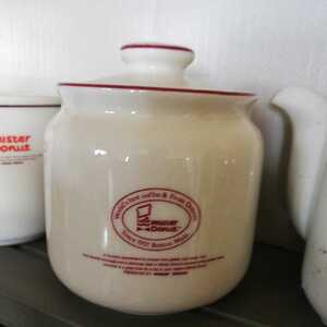  mistake do Mr. do- nuts sugar pot unused not for sale Novelty -