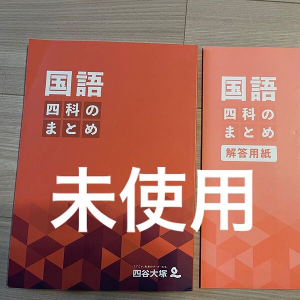 【未使用】四谷大塚 6年 国語 四科のまとめ