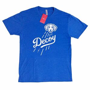 USA限定版 Decoy T-Shirt デコピン デコイ Tシャツ 大谷翔平 ドジャース MLB RotoWear正規品