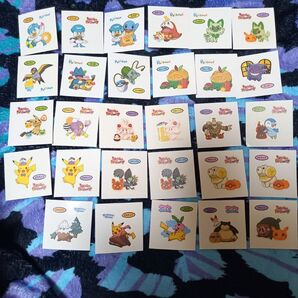 ポケモン デコキャラシール 29枚セット イベント 季節