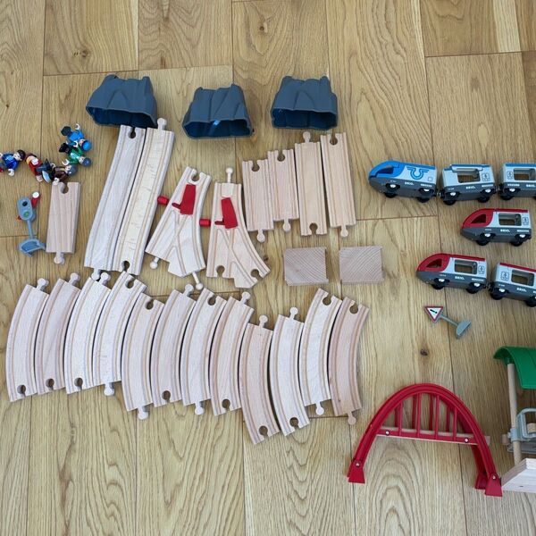 BRIO 木製レールセット まとめ売り