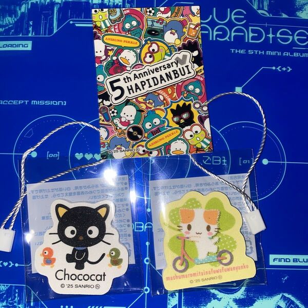 サンリオ おまけ ステッカー 猫の日 爪やすり 5周年