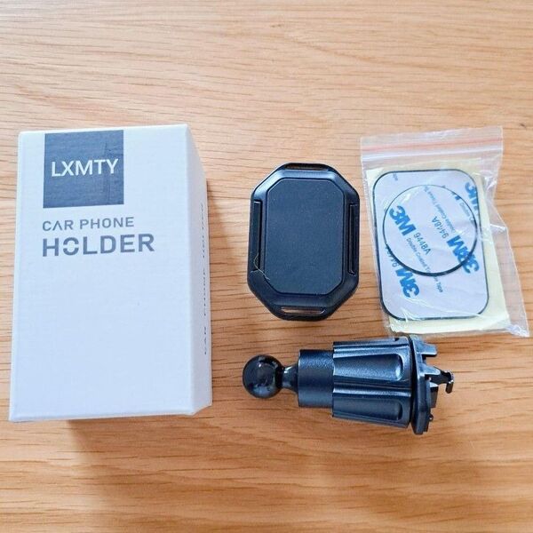 新品未使用☆ スマホホルダー 車スマホスタンド マグネット エアコン吹き出し口式