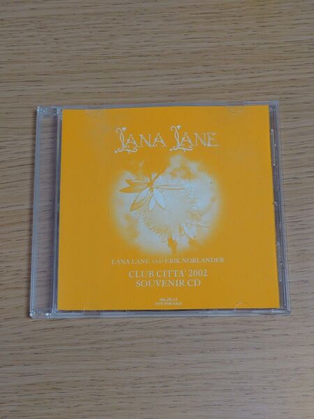 LANA LANE CLUB CITTA' 2002 SOUVENIR CD 非売品