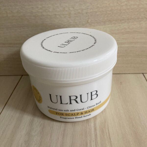 【新品未使用】ULRUB ヘッドスクラブ 200g