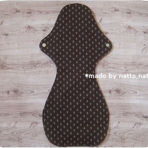 40cm*布ナプキン夜&長時間用♪防水ハンドメイド♪イカリ