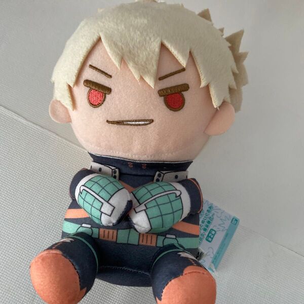 僕のヒーローアカデミア ヒロアカ でっかいぽふっとぬいぐるみ マスコット プライズ 爆豪 勝己