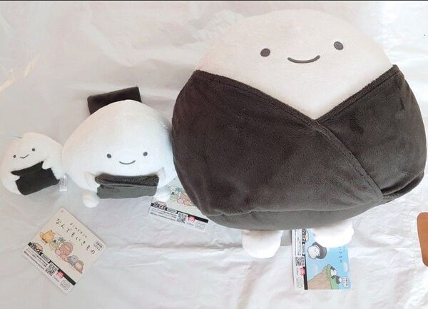 なんでもいきもの のりの着こなし BIGぬいぐるみ のりおにぎり おにぎり