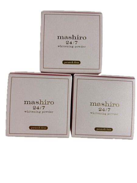 【新品未開封品】SMOCA スモカ mashiro マシロ 24/7 ホワイトニングパウダー ピーチティー 18g 3個セット