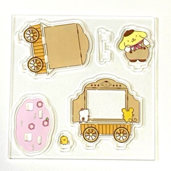 サンリオアクリルパーク ポムポムプリン サンリオアクリルスタンド