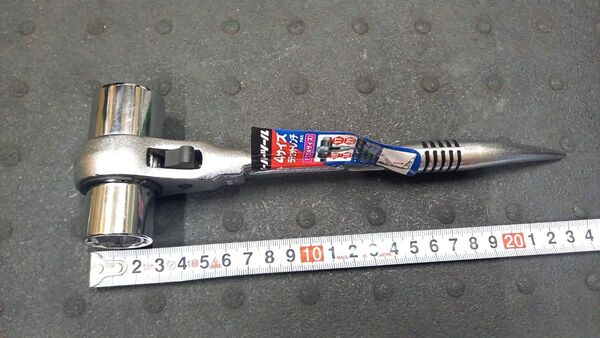 新品 スーパーツール(Supertool) 4サイズラッチェットレンチショートタイプ【呼び寸法17×21・19×24】 SRF3