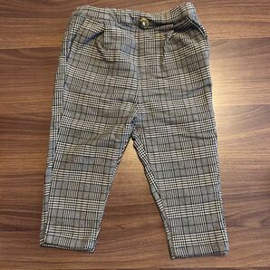 【petit main】パンツ チェック柄