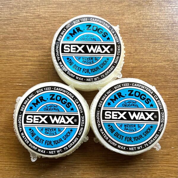 セックスワックス sexwax クラシック classic トロピカルtropic ココナッツ coconuts 3個 NO894