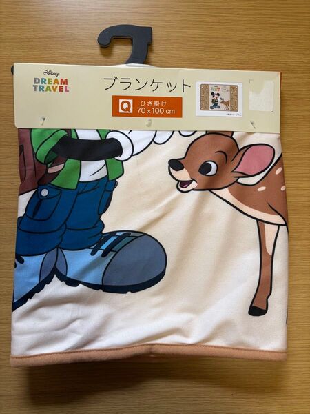 ディズニー ミッキー DREAM TRAVEL ブランケット 奈良 しまむら