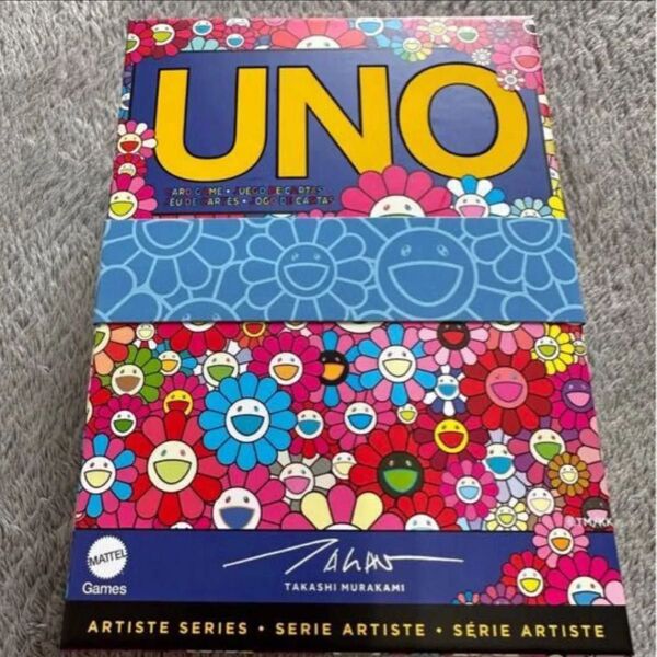 【新品・未開封・未使用】UNO(ウノ) 村上隆 カードゲーム 限定品 英語版