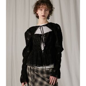 PRANK PROJECT ペプラムボウトップ / Peplum Bow Top