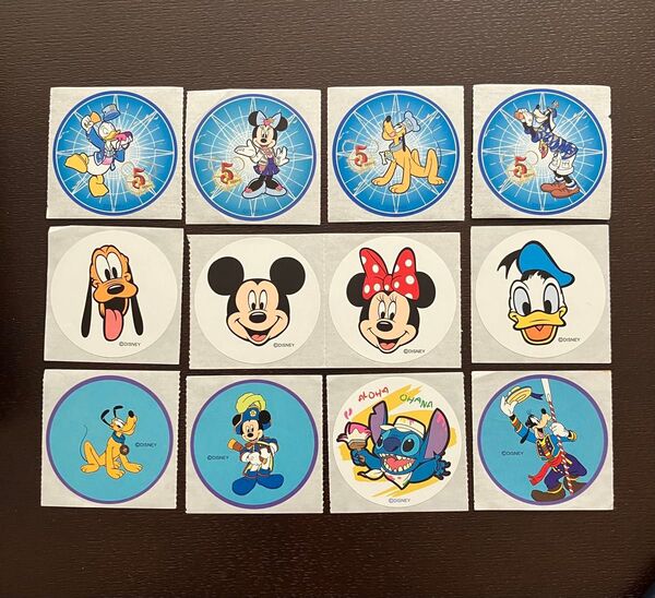 【レア】 ディズニーランド ステッカー シール まとめ売り 非売品 キャラクターシール