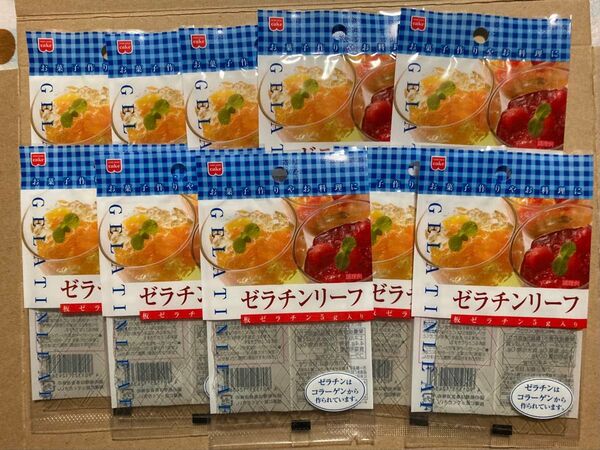 共立食品 ゼラチンリーフ 板ゼラチン 5g 10シート