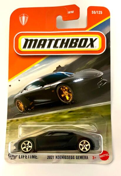 マッチボックス 2021 KOENIGSEGG GEMERA 55/125