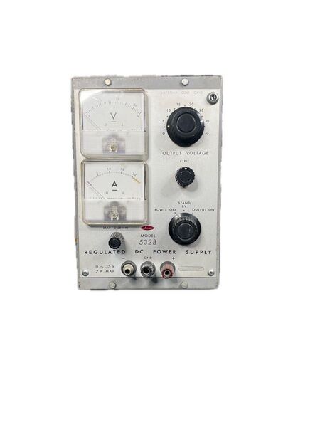 REGULATED DC POWER SUPPLY Metronix MODEL 532B