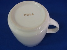 ●陶製マグカップ●POLA●洋梨模様●未使用品!! _画像4