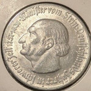 ドイツ 1921年 5マルク 完全未使用 古銭 世界コイン 硬貨 貨幣