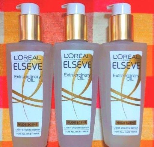 【限定】ロレアル エクストラオーディナリーオイル 梨 100ml ×3本