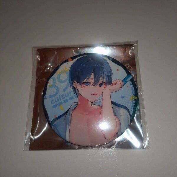 KAITO ミクカルチャー大きめ缶バッジ fes水着
