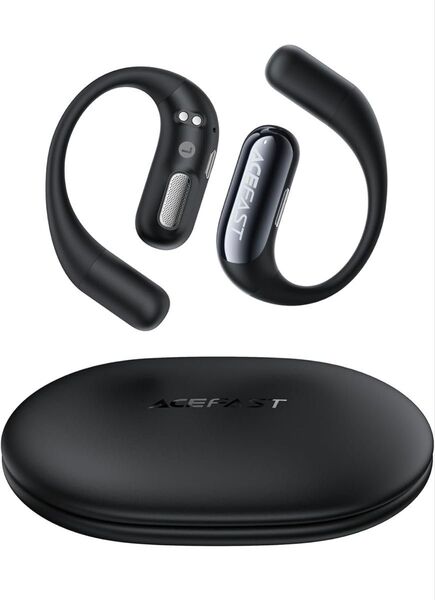 ACEFAST オープンイヤー イヤホン ワイヤレス Bluetooth 5.4 耳を塞がない 軽量 ランニング・スポーツイヤホン