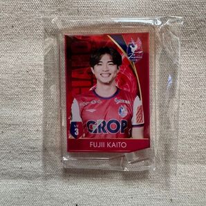 ファジアーノ岡山 藤井海和 ガチャ アクリルスタンドEPOCH Jリーグ 直筆サインカード 枚限定