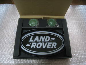 [ new goods / not for sale ]LAND ROVER Land Rover original tray & candle set *6/1~6/8 till abroad business trip therefore shipping un- possible..