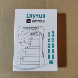 Dlyfull B2 電池チェッカー 乾電池残量測定器(ブルー)