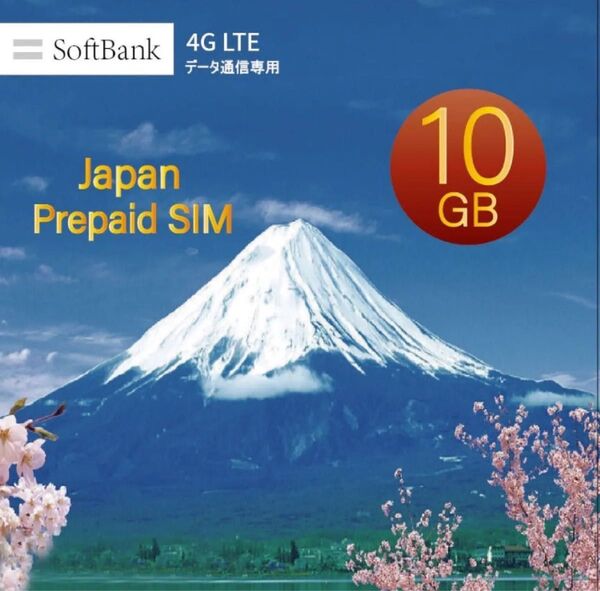 Softbank プリペイドデータ専用SIM 10GB
