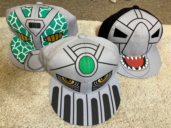 ジョジョの奇妙な冒険 キャップ 帽子 3点セット