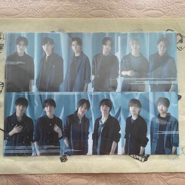 【即購入可・新品未開封】少年忍者 ジャニーズJr DREAMBOYS クリアファイル