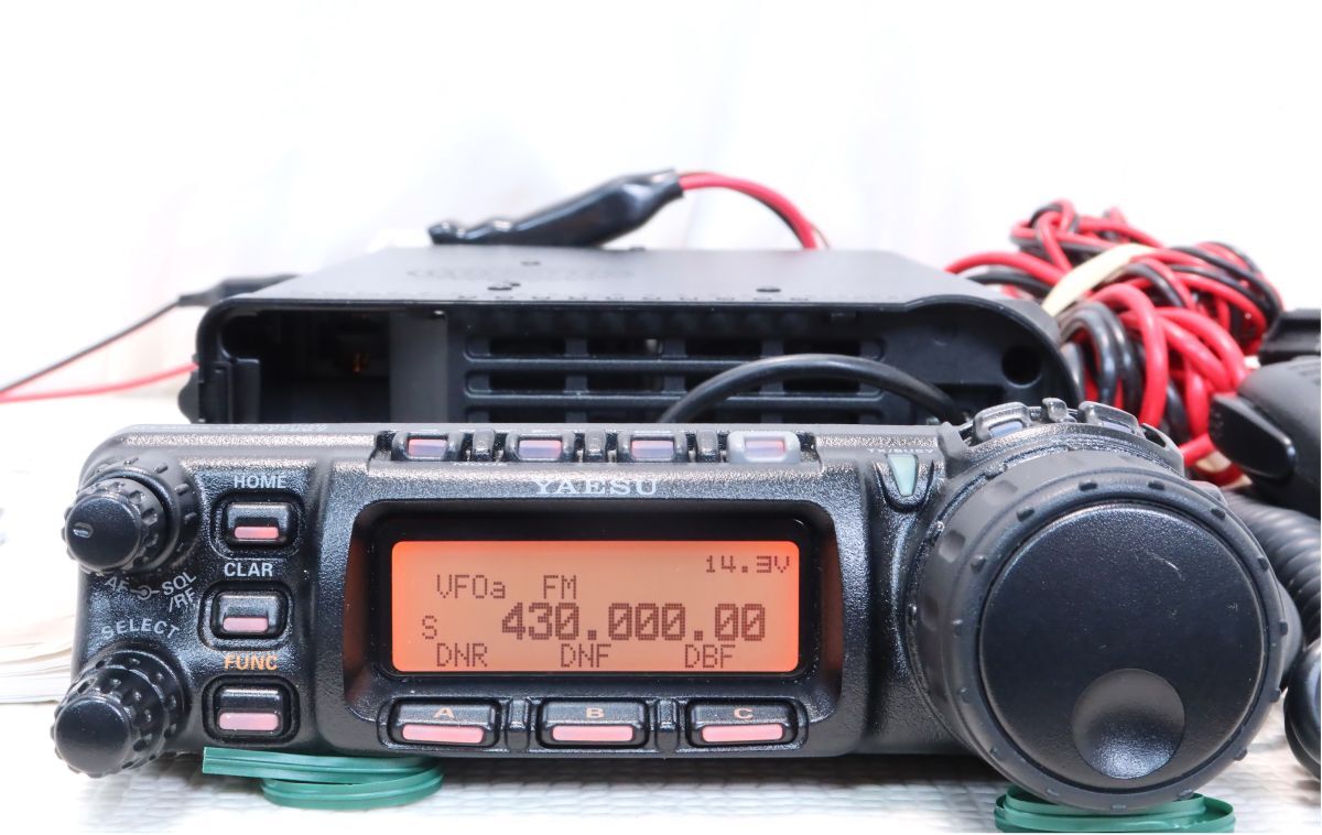 ヤエス FT-857DM 新スプリアス (オマケ付き) Yahoo!オークション -「ft-857dm」(ホビー、カルチャー) の落札