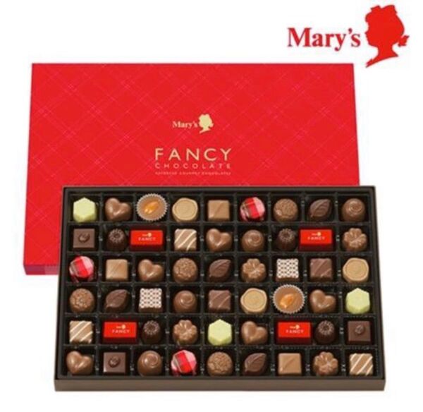 ラスト1点【送料無料 ギフト包装済み】メリーチョコレート ファンシーチョコレート チョコ詰め合わせ 54個
