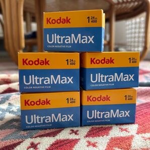 Kodak UltraMax 400 24枚撮り 5個セット