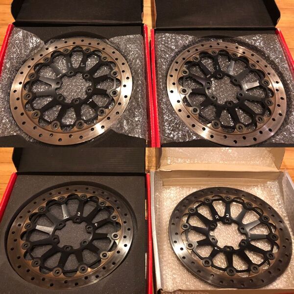 brembo フロントディスク 6mm厚 左右2セット