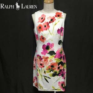  прекрасный товар Ralph Lauren цветочный принт платье 2002-HN61-3#26